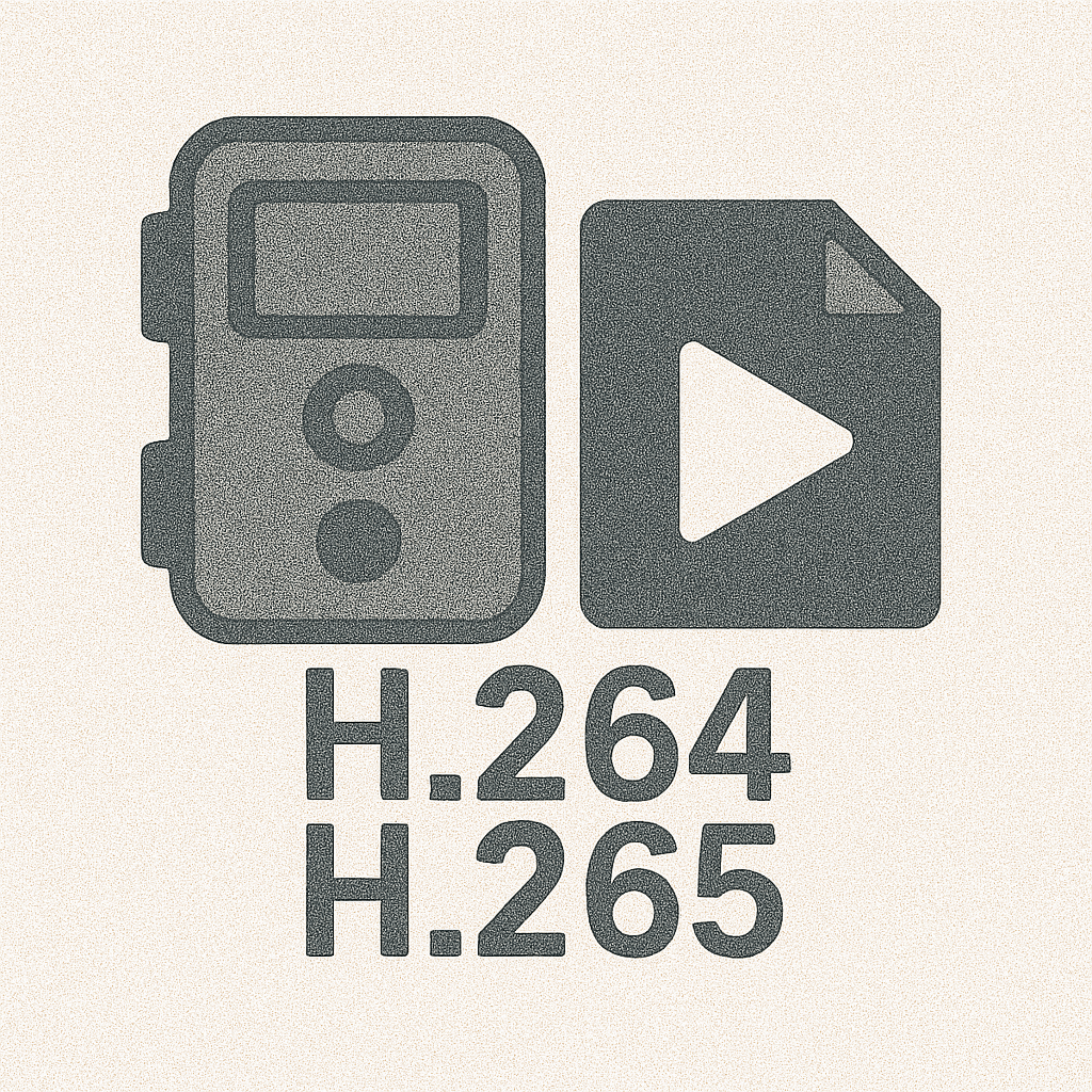 H.264 ir H.265