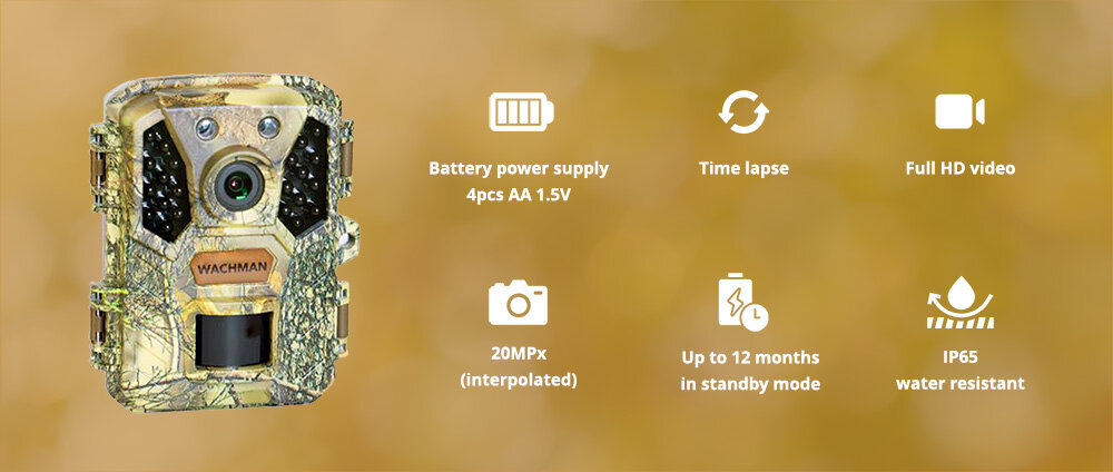 Wachman King stebėjimo kamera