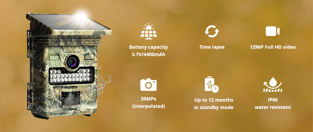 Wachman Saulės Lite Saulės Sekamosios Kameros